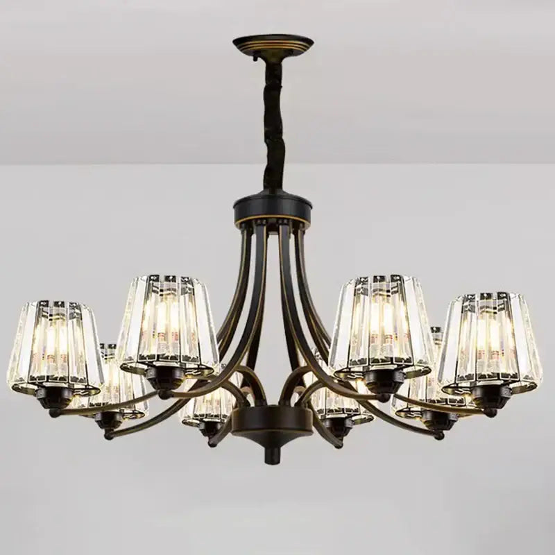Modern gold rope led pendant light for dining room