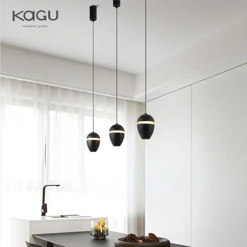 Minimalist white ceramic teardrop led pendant light for bedroom