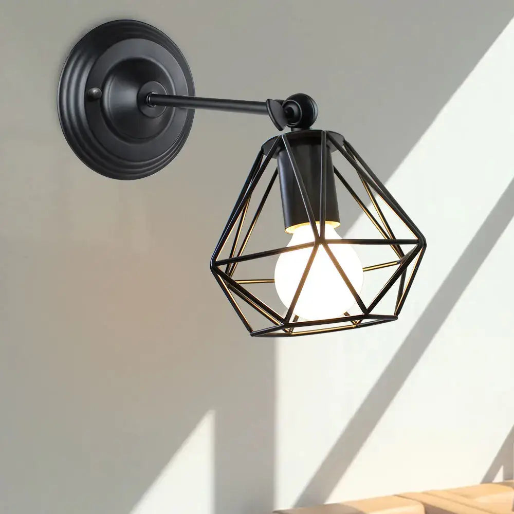 Modern industrial black led pendant lights for kitchen dining room