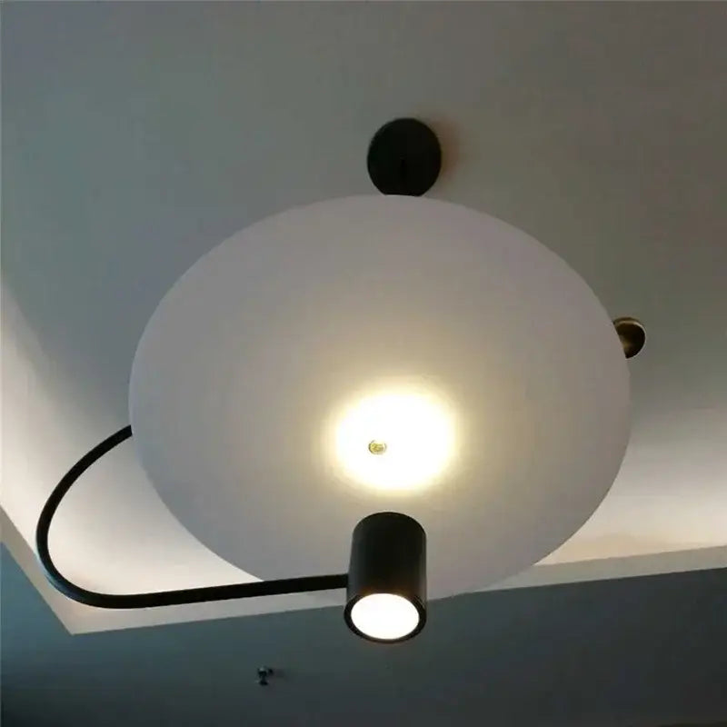 Modern black & brass decorbites led pendent fixture dining room light