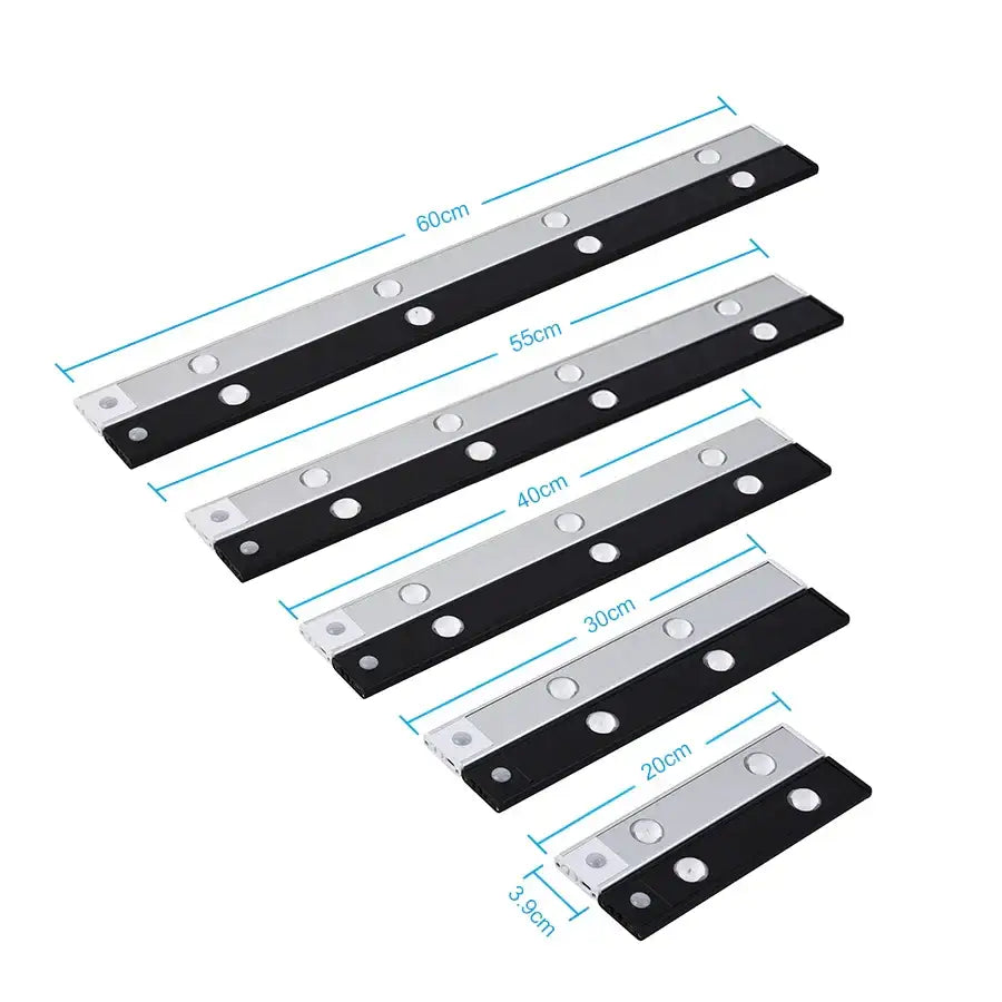 DecorBites™ LED PIR Motion Sensor Cabinet Light - Ultra-Thin & Wireless Rechargeable Night Light