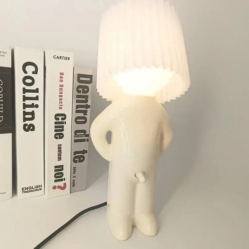 مصباح طاولة الطيات LED من ديكور بايتس™: إضاءة قراءة إبداعية فريدة لغرفة النوم، هدية للأطفال