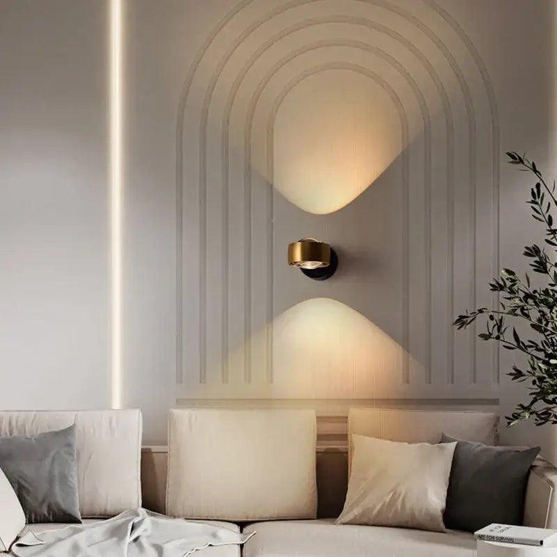 DecorBites™ LED Projection Wall Lamp for Bedside, Corridor, Living Room - Modern Nordic Design
