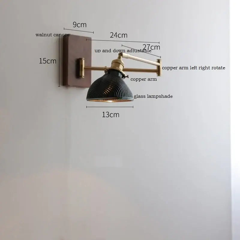 DecorBites™ LED Pull Chain Wall Lamp - Modern Nordic Sconce for Bedroom & Living Room