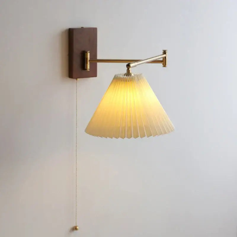 DecorBites™ LED Pull Chain Wall Lamp - Modern Nordic Sconce for Bedroom & Living Room