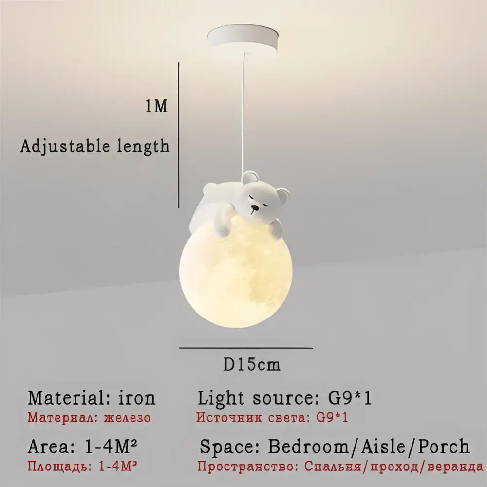 DecorBites™ ثريا معلقة LED على شكل أرنب لديكور المنزل وغرف المعيشة والنوم