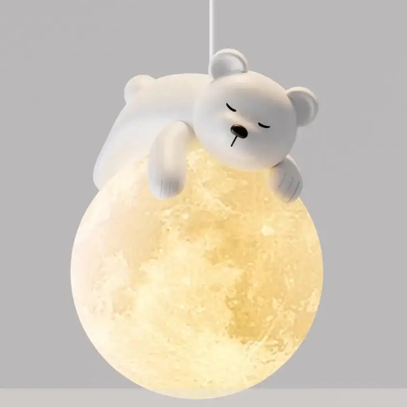 DecorBites™ ثريا معلقة LED على شكل أرنب لديكور المنزل وغرف المعيشة والنوم