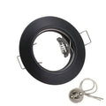 DecorBites™ LED Recessed Downlights Frame - Round Aluminum Spot Lighting Fixture - Black/White/Nickel
