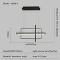 DecorBites™ LED Rectangle Pendant Lights for Dining Room and Kitchen