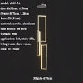 DecorBites™ LED Rectangle Staircase Chandelier Pendant Lighting for Modern Living Room Decor