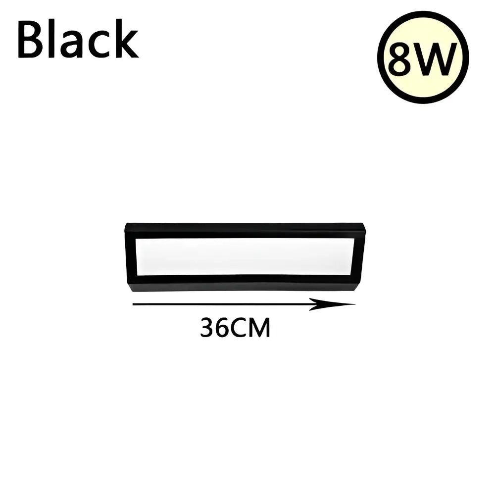 DecorBites™ LED Rectangle Wall Light Bedside Lamp - Anti-Dazzle Design