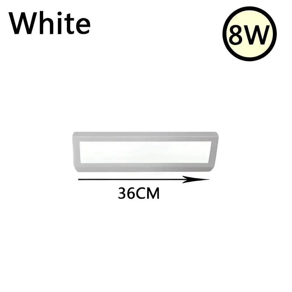 DecorBites™ LED Rectangle Wall Light Bedside Lamp - Anti-Dazzle Design