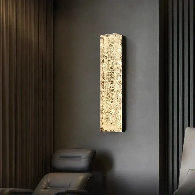 DecorBites™ LED Resin Wall Lamp for Bedroom and Living Room