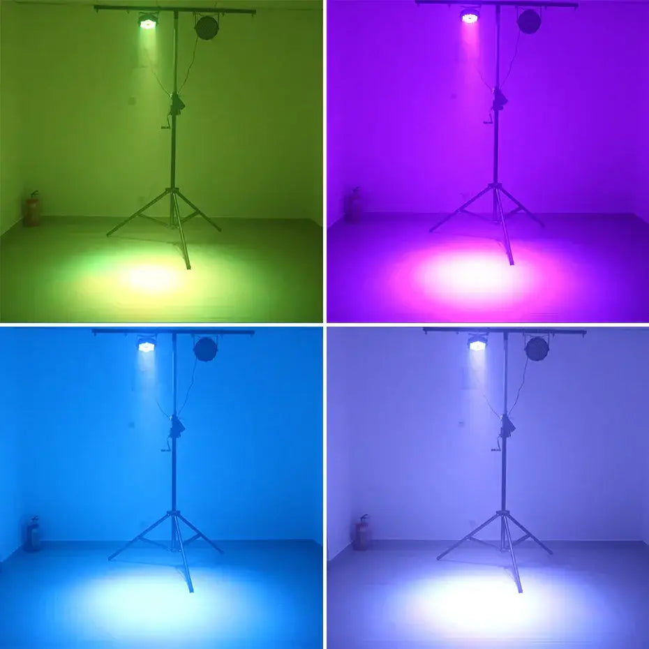 DecorBites™ LED RGB DMX512 Par Light for DJ Disco Party Wedding Club Show