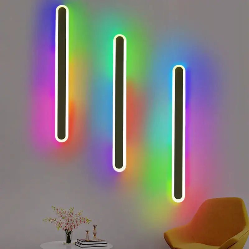 DecorBites™ LED RGB Wall Light for Bathroom Mirror Bedroom Bedside Indoor Decoration