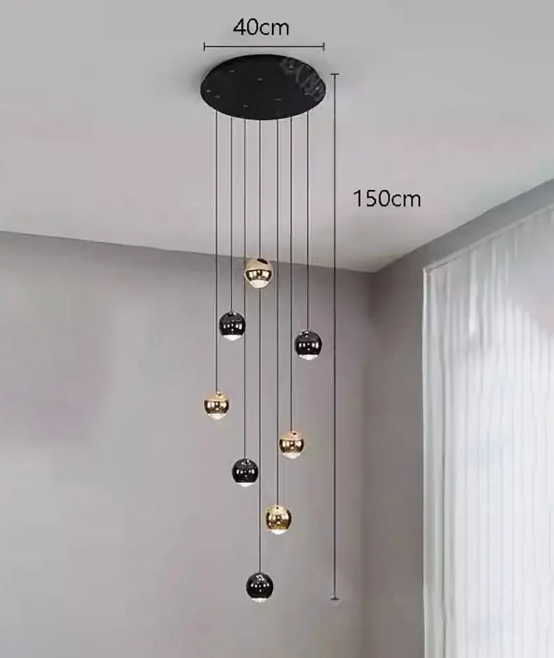 DecorBites™ LED Ring Pendant Light for Modern Home Decor