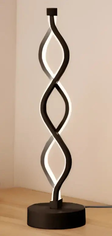 DecorBites™ LED Ring Table Lamp: Modern Nordic Bedroom Lighting Fixture
