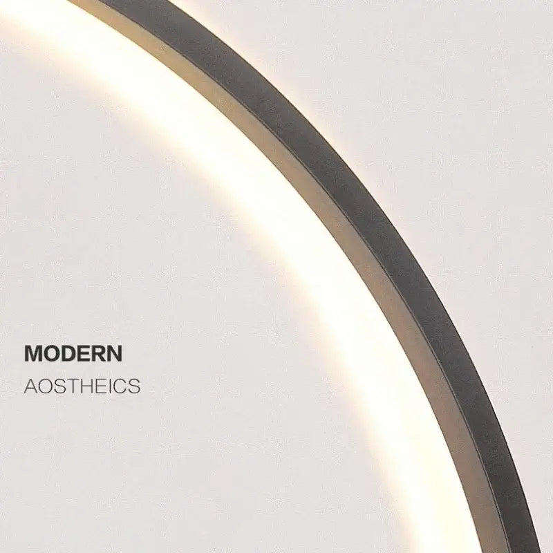 DecorBites™ LED Ring Wall Lamp - Nordic Design Indoor USB Sconce Lighting