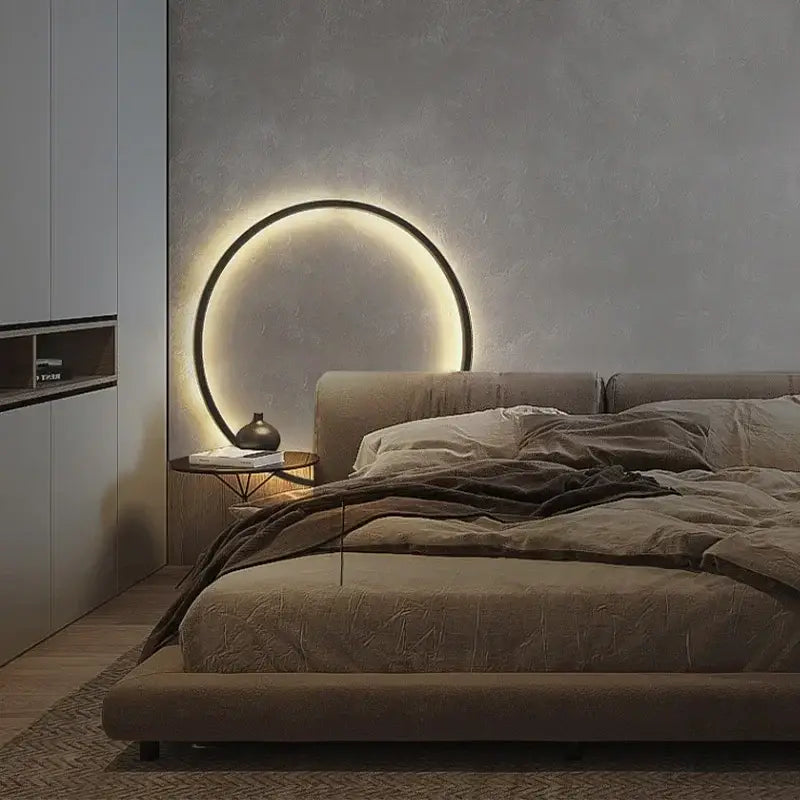 DecorBites™ LED Ring Wall Lamp - Nordic Design Indoor USB Sconce Lighting