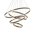 DecorBites™ LED Rings Chandelier for Living Room Dining Room Home Decor Lighting
