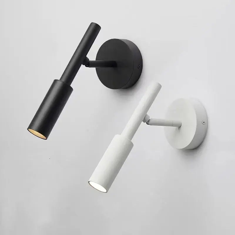 DecorBites™ LED Rotatable Wall Lamp Gold Black White Metal Sconce E27 Bulb
