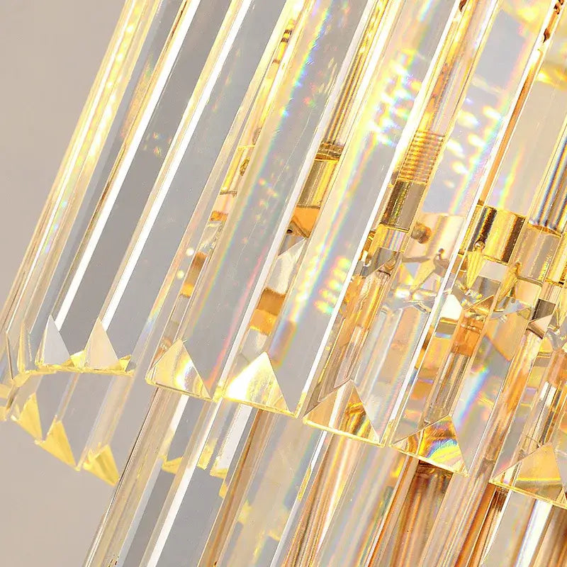 DecorBites™ LED Rotating Staircase Chandelier for Luxurious Duplex Living & Villa Décor