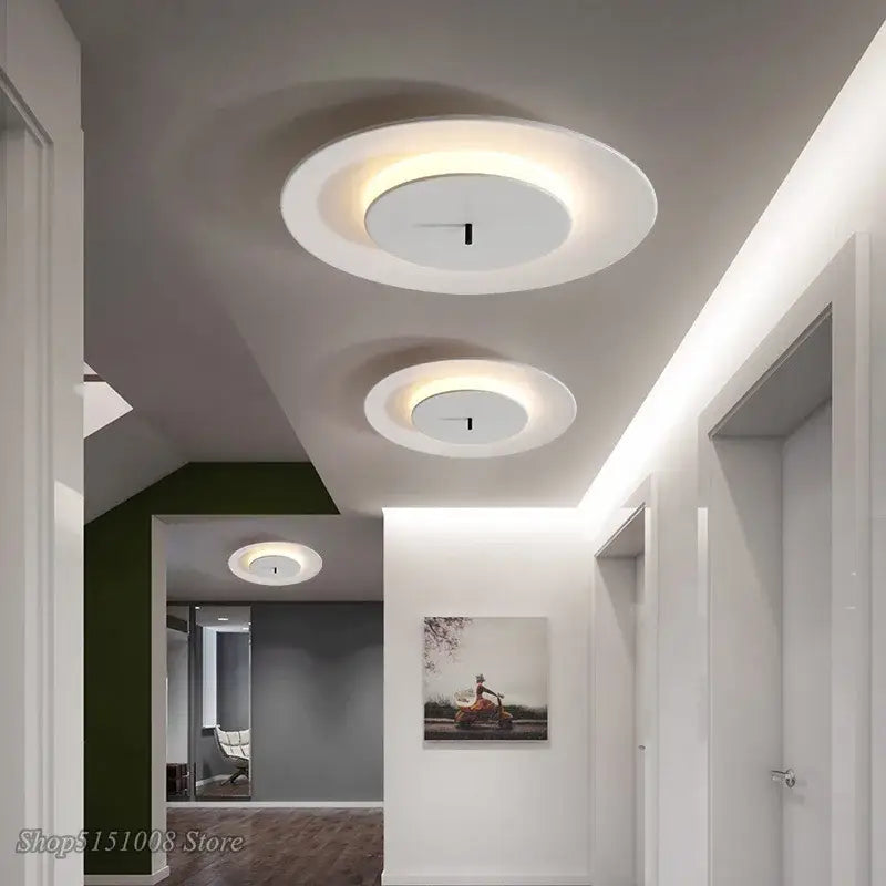 DecorBites™ LED Round Ceiling Light for Living Room Bedroom Restaurant Indoor Decor