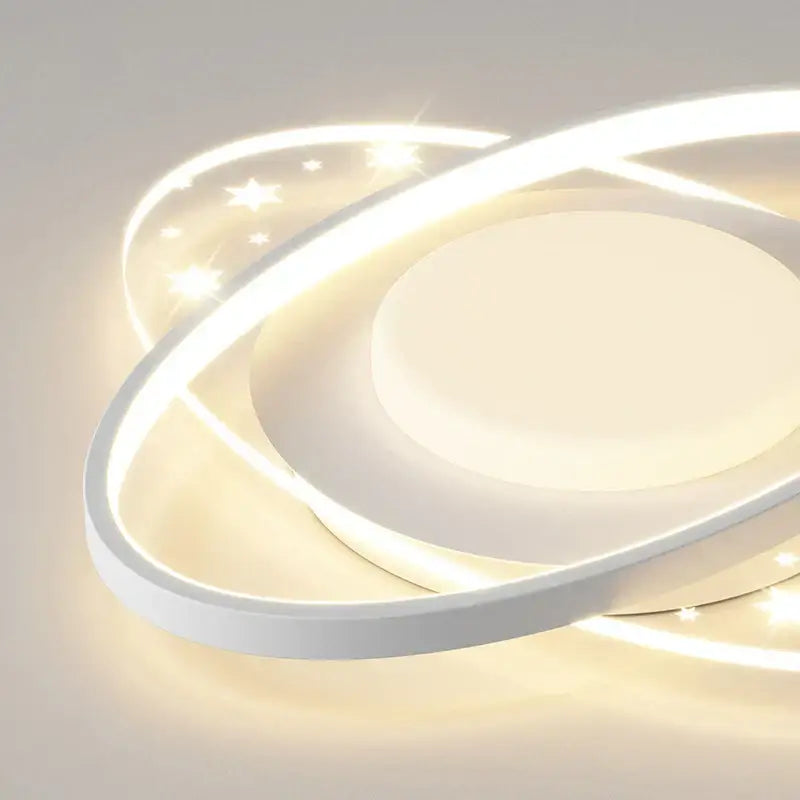 DecorBites™ LED Round Ceiling Light – Modern Nordic Indoor Lamp for Living Room, Bedroom, Dining Room