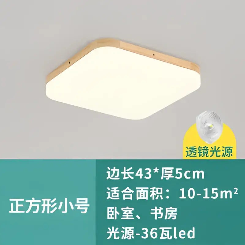 DecorBites™ LED Round Ceiling Light: Ultra-Thin & Modern for Bedroom, Living Room, Study.