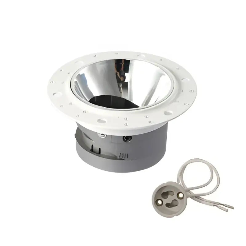 DecorBites™ LED Round Recessed Ceiling Mount Downlight - MR16/GU10 Lamp Socket Holder Fixture