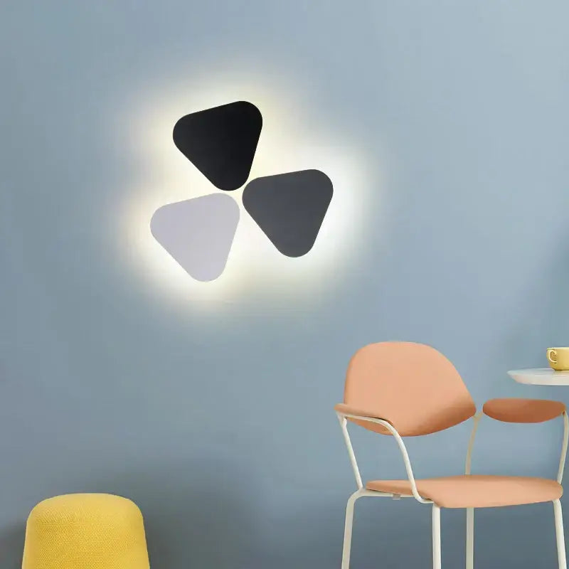 DecorBites™ LED Round Touch Wall Lamps for Bedroom & Aisle Decor