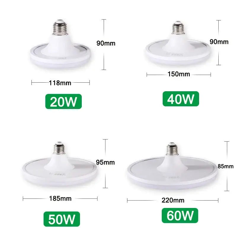 DecorBites™ LED Round UFO Ceiling Light Bulb 220V Super Bright Indoor Lighting