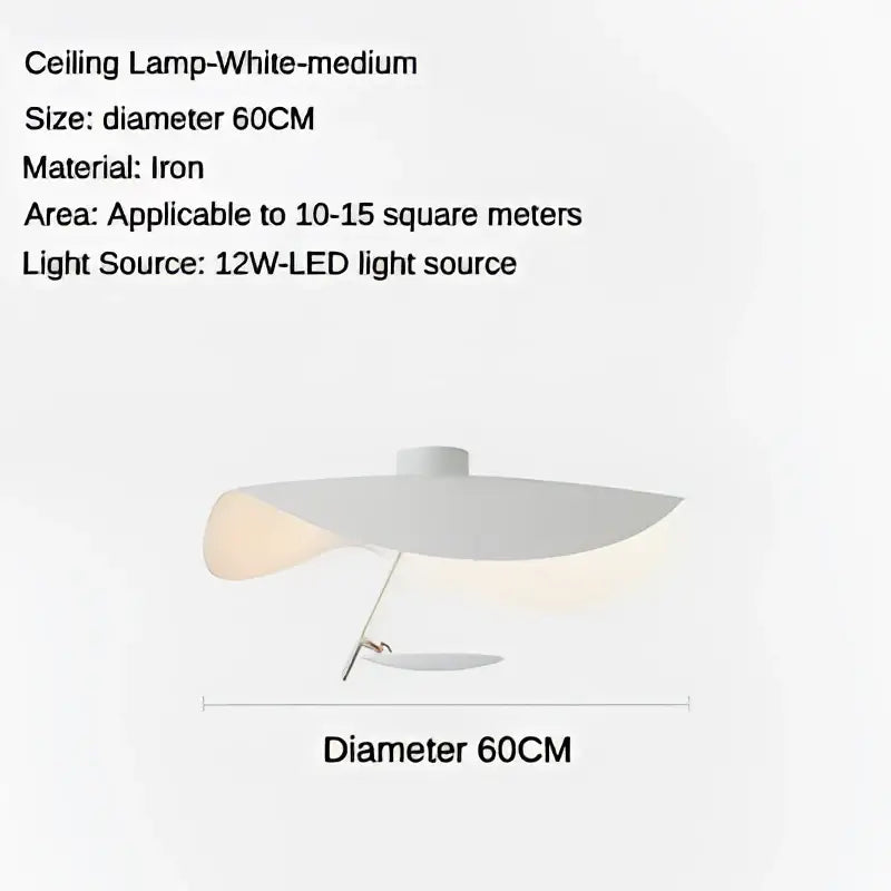 DecorBites™ LED Saucer Ceiling Chandelier: Modern & Atmospheric Living Room Pendant Light