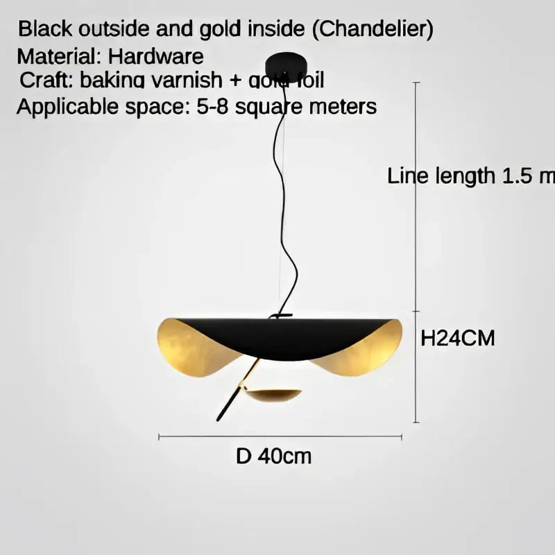 DecorBites™ LED Saucer Ceiling Chandelier: Modern & Atmospheric Living Room Pendant Light
