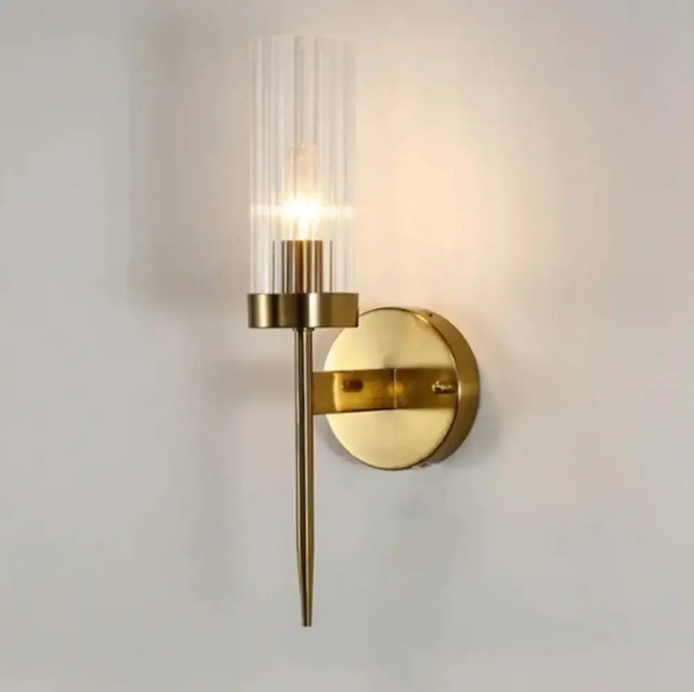 DecorBites™ LED Sconce Light: Modern Nordic Style Metal Wall Lamp for Bedroom & Home Background