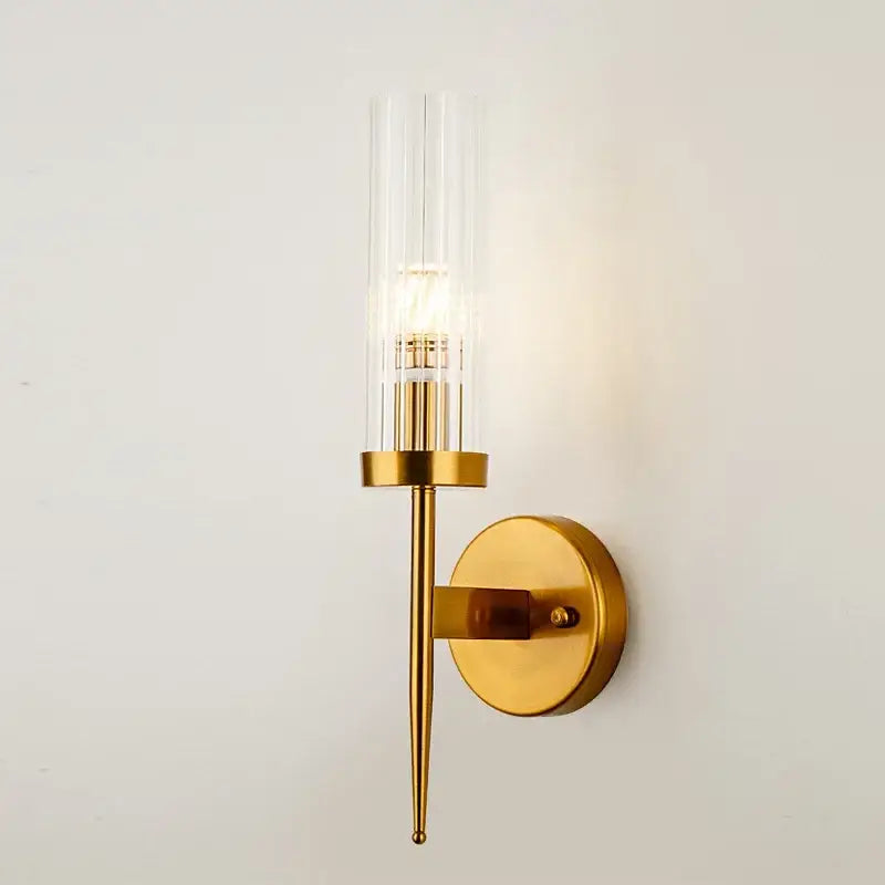 DecorBites™ LED Sconce Light: Modern Nordic Style Metal Wall Lamp for Bedroom & Home Background
