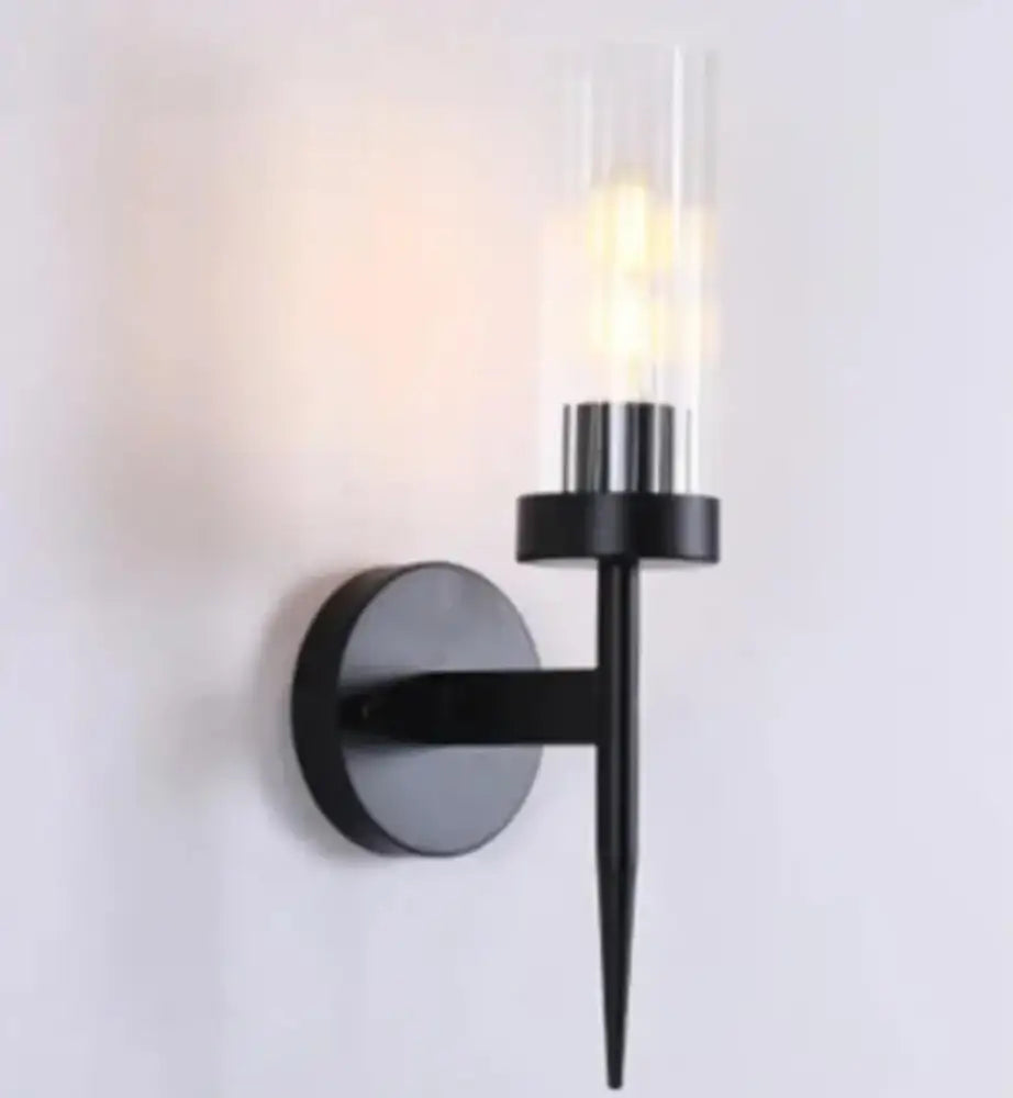 DecorBites™ LED Sconce Light: Modern Nordic Style Metal Wall Lamp for Bedroom & Home Background