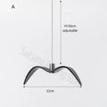 DecorBites™ LED Seagull Chandelier: Designer Decor Villa Bird Restaurant Staircase Chandelier