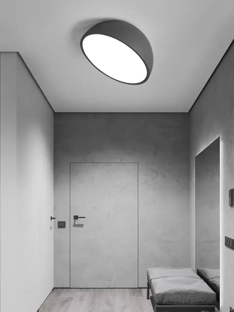 DecorBites™ LED Semicircular Ceiling Light for Bedroom, Aisle, Balcony - Modern & Creative Lighting Fixtures