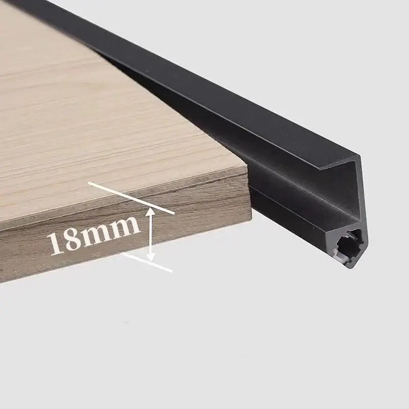 DecorBites™ LED Shelf Light - Recessed Aluminum Profile for Cabinets & Closets