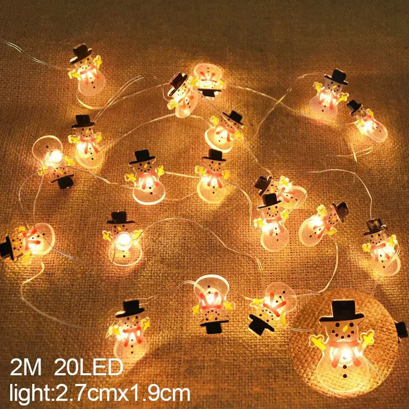 DecorBites™ LED Snowflake Christmas Home Decorations 2024 - Xmas Gift