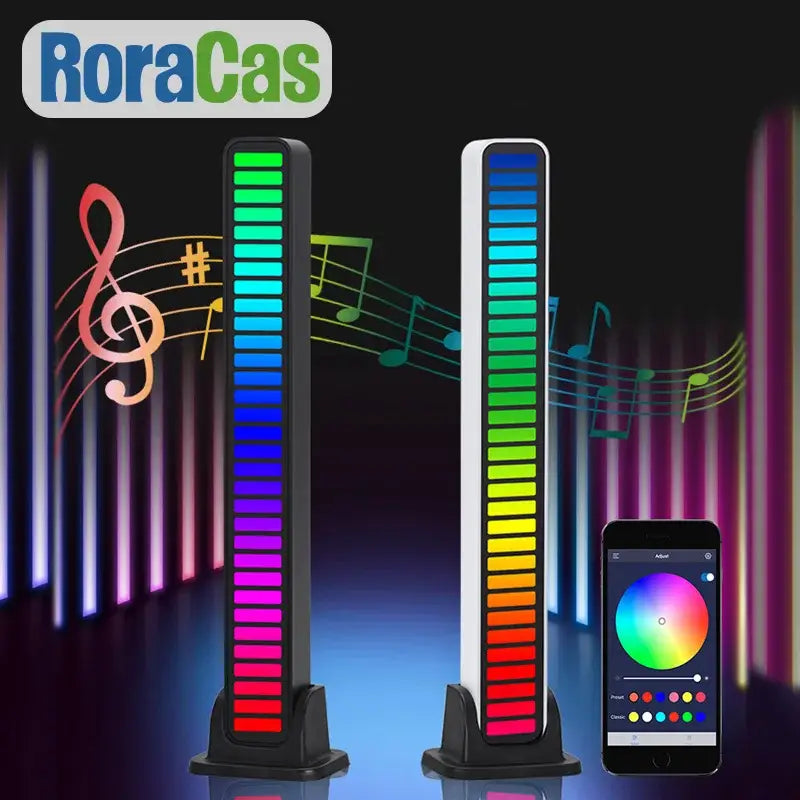 DecorBites™ LED Sound Control Light Bar with Bluetooth for Car Room TV Decoration