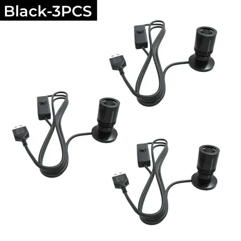 DecorBites™ LED Spotlight 1W/3W DC5V Cabinet Shelf Showcase Ceiling Lights Switch
