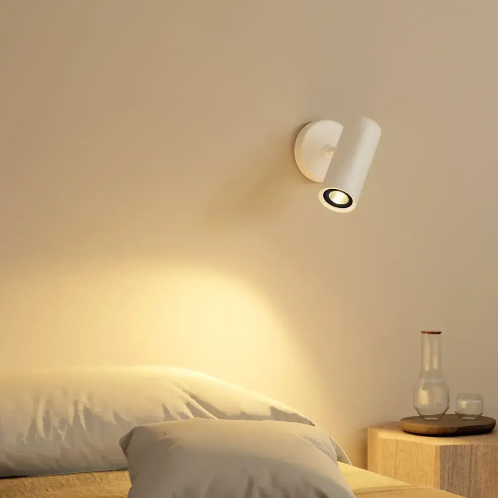 DecorBites™ مصباح LED كشاف: إضاءة سفلية GU10 قابلة للتعديل والتعتيم لغرفة النوم، غرفة المعيشة، الممر