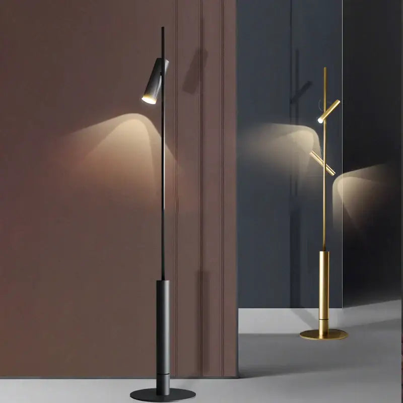 DecorBites™ LED Spotlight Projection Floor Lamp for Modern Minimalist Living Room Decor