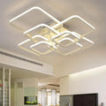 DecorBites™ LED Square Chandelier Ceiling Light for Living Room Bedroom