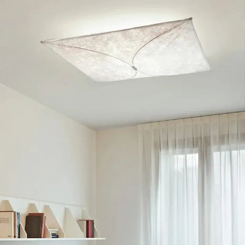 DecorBites™ LED Square Fabric Wall Lamp | Minimalist Design for Living Room, Bedroom, Corridor