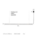DecorBites™ LED Square Sensor Chandelier for Living Room Lighting