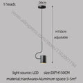 DecorBites™ LED Staircase Chandelier: Adjustable Modern Living Room Lighting for Villa Decoration
