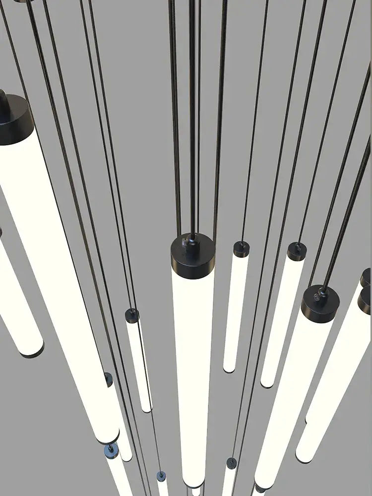 DecorBites™ LED Staircase Chandelier for Home Hotel Hall Lighting